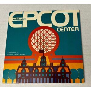 Vintage Walt Disney World Epcot Center Kodak Camera Showcase Spin Wheel BB34